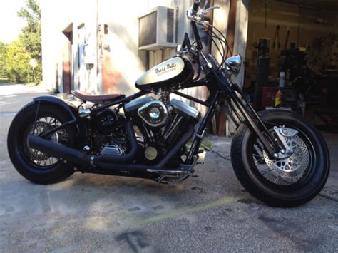 2009 Brass Balls Classic Bobber Softail Built By Darwin Motorcycles