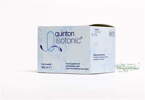 Plasma Quinton Izotonic 30 Fiole X 10 Ml Laboratoarele Quinton