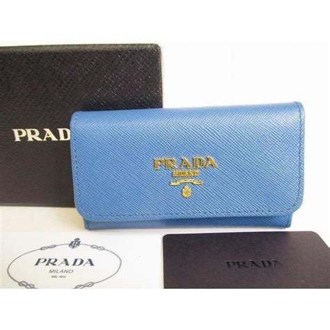 プラダ Prada サフィアーノメタル レザー 6連 キーケース キーリング メンズ レディース 【展示保管品】 8711東京のブランド