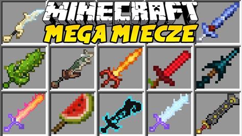 Niesamowite Miecze W Minecraft Moswords Mod Fabularmod 23