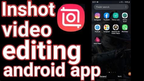 Inshot Video Editing App Tutorials Android App