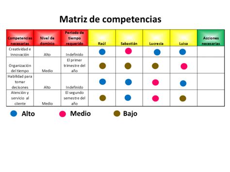 Matriz De Competencias Economipedia