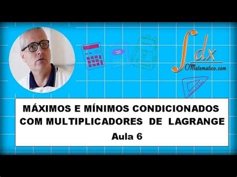 Grings M Ximos E M Nimos Condicionados Multiplicadores De