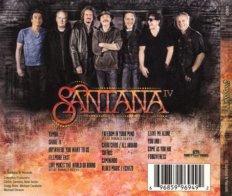 Classic Rock Covers Database: Santana - Santana IV - Released Year 2016