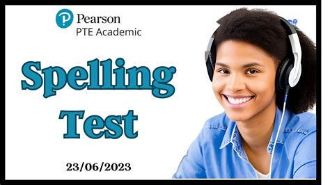 Spelling Pte Practice Test With Answers And Prediction Youtube