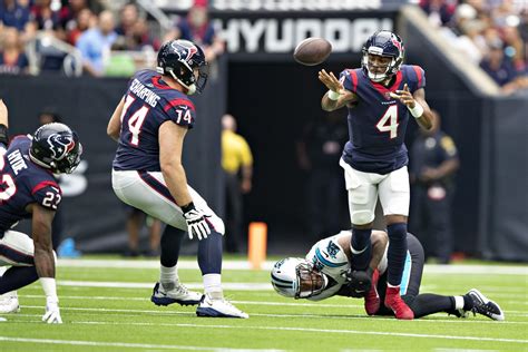 Texans vs. Panthers: First half reactions