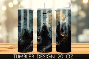 Halloween Zombies Tumbler Wrap Graphic By Mragjaza Creative Fabrica