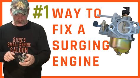 How To Fix A Surging Engine On A Lawn Mower Pressure Washer Etc