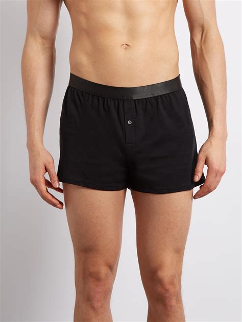 CDLP Cotton-jersey Boxer Shorts in Black for Men - Lyst