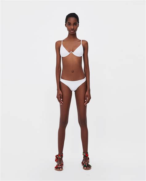 Bikini ZARA Con Reggiseno Con Ferretto Estate 2018