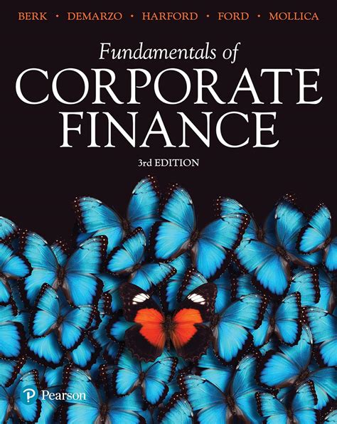 Fundamentals Of Corporate Finance Ebook Berk Jonathan Demarzo