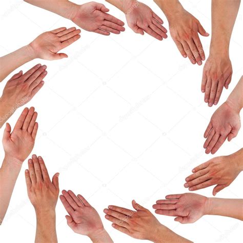 Hand Circle — Stock Photo © Etiamos 12544567