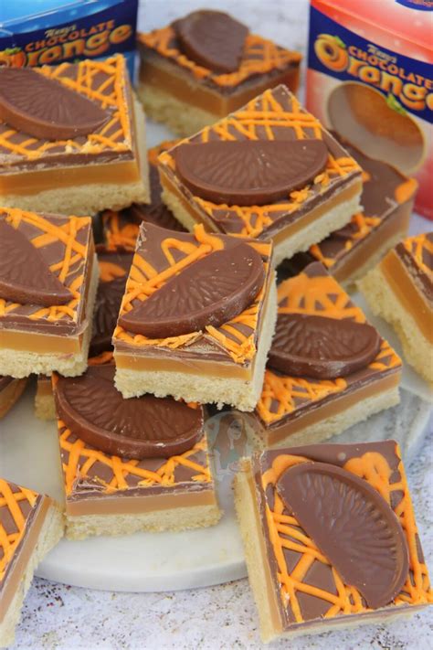 Terrys Chocolate Orange Millionaires Shortbread Janes Patisserie