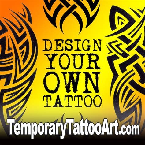 Custom Tattoo Design Temporary Fake Tattoos - Etsy