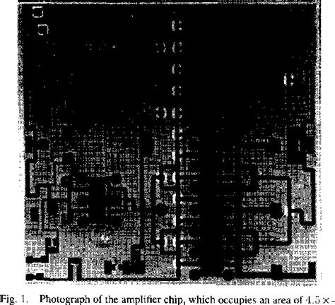 Figure 1 From First Demonstration Of High Power GaInP GaAs HBT MMIC