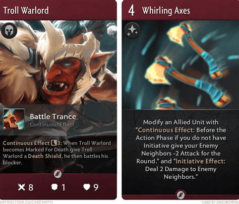 [SET] Troll Warlord v2 : r/customartifact