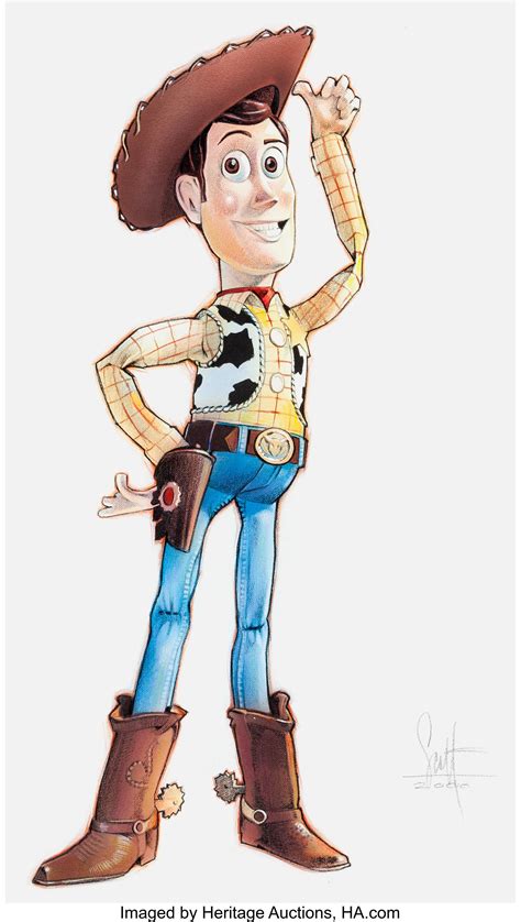 Toy Story - Sheriff Woody Illustration by Scott Rosma (Walt Disney ...