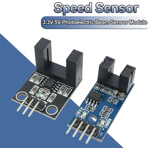 Photoelectric Beam Speed Sensor Module 3 3v 5v Slot Type Optocoupler Tacho Generator Counter For