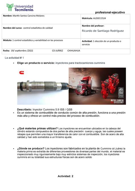 Actividad 1 Y 2 Control Estadistico De Calidad Copia Profesional