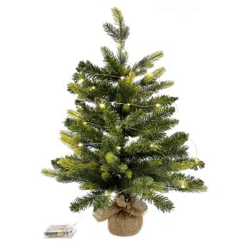 Albero Di Natale Con Rami Folti E Aghi Realistici In Pvc Verde Homcom