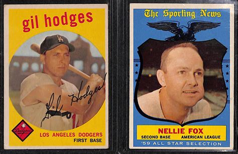 Lot Detail Lot Of 350 1959 Topps Baseball Cards W Al Kaline