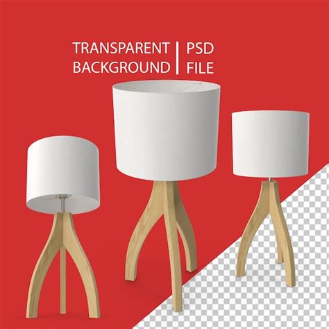 Lampe De Table Png Psd Premium