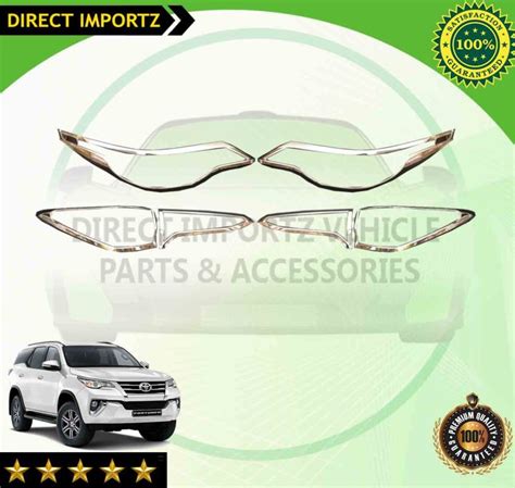 Toyota Fortuner G X To Head Light And Tail Light Cover