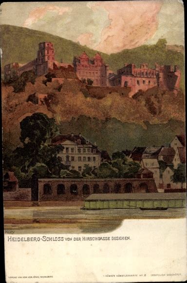 K Nstler Litho Kley Heinrich Heidelberg Am Neckar Akpool De