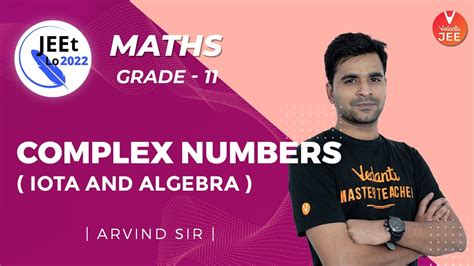 Complex Numbers Iota And Algebra Class Jeet Lo Jee Main