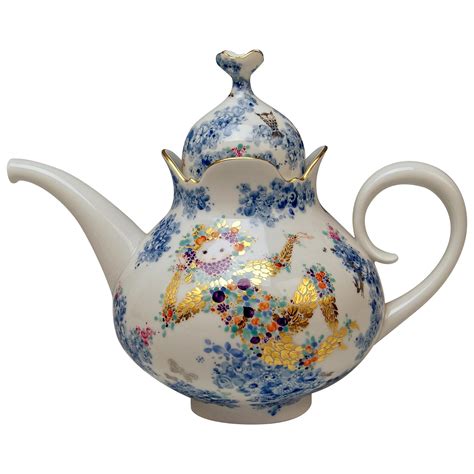 Meissen Tea Pot Decor 680691 Summer Night S Dream By Heinz Werner At