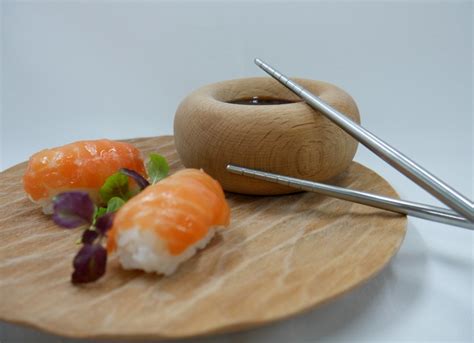 Nigiri Sushi De Salmón Ahumado Gastronomía Vasca Escuela De