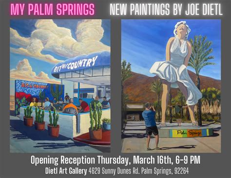 Palm Springs Artist To Host Opening Reception For Acrylic Painting Show