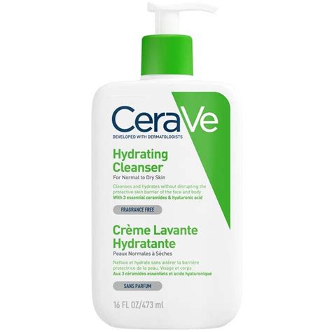 Hydrating Cleanser Normal To Dry Skin Cleanse Corps 473ml Cerave