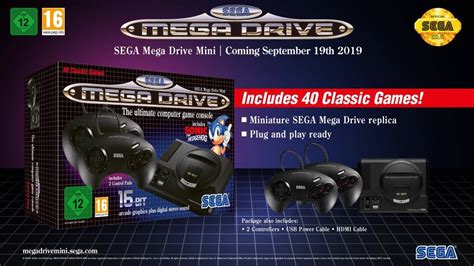 Sega Genesis Mini Mega Drive Release In September 2019 GHacks Tech News