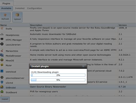 Plugins Freenas User Guide Table Of Contents