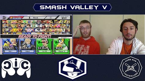 Smash Valley V Wii U Doubles Mav Midnight Blue Vs LVL 10 Timko