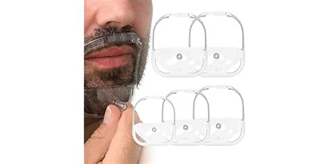 Goatee Shaving Template 10 Pack
