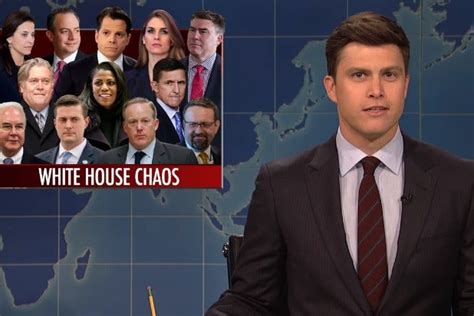 'SNL' Weekend Update Host Colin Jost: White House Is Basically Just ...