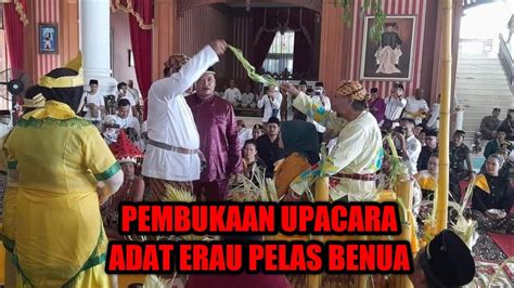 Upacara Adat Erau Pelas Benua Tenggarong Kutai Kartanegara Kalimantan