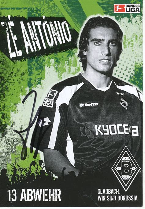 Kelocks Autogramme Ze Antonio 2005 2006 Borussia Mönchengladbach