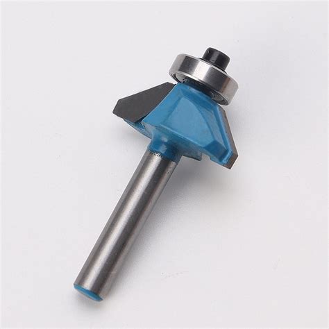 45 Degree Chamfer Edge Forming Router Bit 14 Shank 45度斜角刀 Shopee