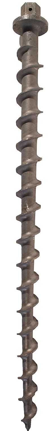 American Earth Anchors Pe46 Hex Penetrator 46 Aluminum Screw Anchor