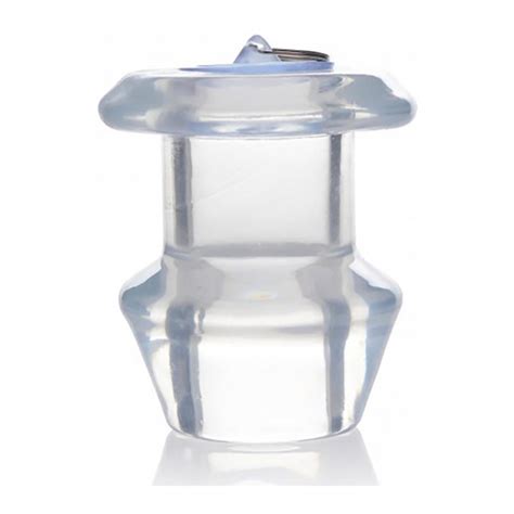 Master Series Ass Bung Clear Hollow Anal Dilator With Plug XL