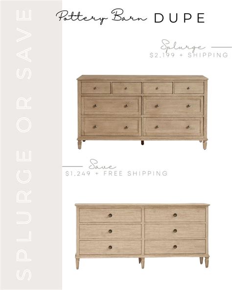 Sausalito 8 Drawer Wide Dresser Curated On LTK Bedroom Storage