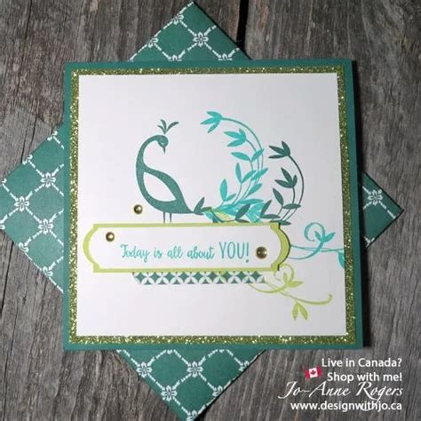 Stampin Up Beautiful Peacock Sale A Bration 2018 Design With Jo