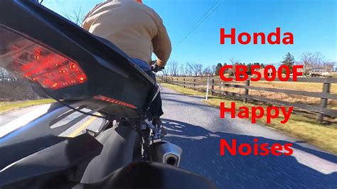 Honda Cb F Engine Sounds On Sunnyside Road In Lancaster County Youtube