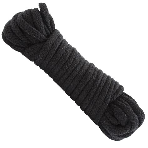 Japanese Style Bondage Rope Cotton Black 32 Feet On Literotica