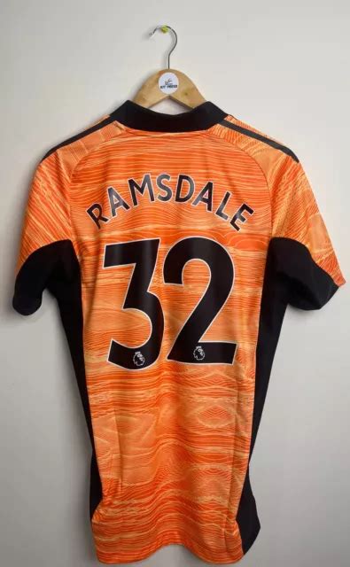 2021 22 Adidas Arsenal Ramsdale Orange Goalkeeper Shirt Rare Bnwt £