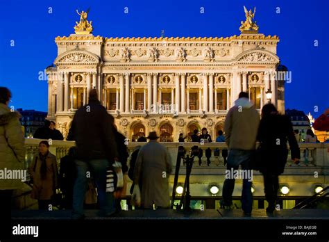 France Paris Garnier Opera House Stock Photo Alamy