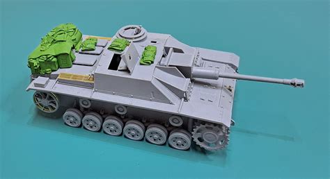 StuG III Ausf G Stowage Set 3 For Miniart Dragon Das Werk Takom